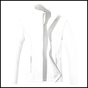 Lightweight Fleece Zip Up Jacket with Pockets for Winter Warmth